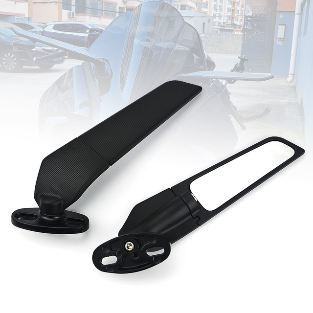 Motorcycle Accessories Rearview Mirror Modification Rotating Adjustable Wing Mirrors for YAMAHA R Series R1 R15 R25 R3 R6 R125