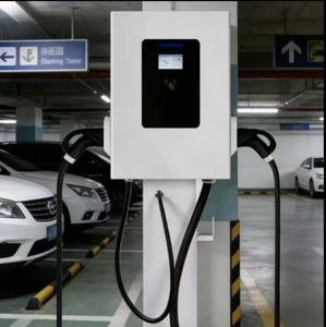 เครื่องชาร์จเร็ว Eco Smart 40kW DC แบบติดผนัง รองรับ CCS1 CCS2 GBT CHAdeMO OCPP 1.6J พร้อมแอปพลิเคชัน  ประสิทธิภาพสูง สำหรับ Green Mall - Product Image 2