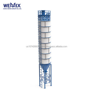 Silo de cemento tipo panel 150 T Silo de cemento de 150 toneladas Tanque de cemento ensamblado Silo de montaje rápido - Product Image 1