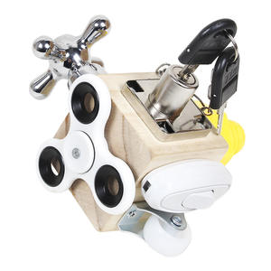 Rompecabezas de Madera 3D Montessori para Educación Temprana, Juguetes de Tablero de Actividades para Niños, Rompecabezas de Madera Encajables - Product Image 5