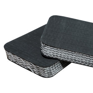 Nastro Trasportatore Industriale in Gomma Rinforzata Intrecciata Solida, Spessore 10mm 16mm 20mm 25mm, Prezzo in Rotoli per Sabbia e Ghiaia - Product Image 4