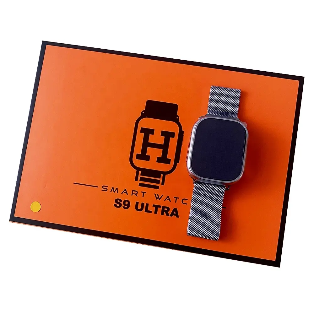 S9 Ultra 49Mm Echte Schroeven 3 Bandjes Smart Watch Fitness Tracker Touch Serie 9 8 Montre Reloj Inteligente S9 Ultra Smartwatch