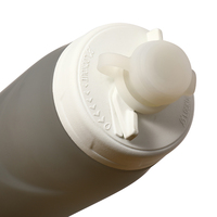 Bouteille d'eau réutilisable personnalisée sans BPA à presser pour le vélo, la randonnée et le cyclisme Bouteille d'eau de sport en plastique PE Tritan
