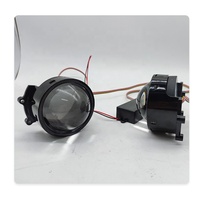 1 ensemble de 2 pièces, éclairage de voiture 12V, yeux de démon, 14 modes + images DIY avec application, yeux LED décoratifs, lumière d'ambiance LED