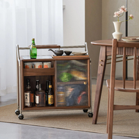 Table basse en bois durable, fabrication directe d'usine, accessoires en acier inoxydable, mobilier moderne pour salon, rangement multifonctionnel