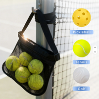 Sac de transport pour 8 balles de pickleball, durable et léger, pochette de divertissement pour ceinture ou hanche, accessoires, sac de rangement pour balles