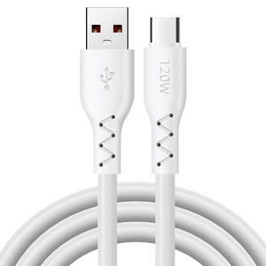 Cable de Carga Rápida de Datos <span class=keywords><strong>Micro</strong></span> <span class=keywords><strong>USB</strong></span> Cantell de 1 m, Cable <span class=keywords><strong>USB</strong></span> <span class=keywords><strong>Tipo</strong></span> C de 6 A, Cable de Carga Rápida <span class=keywords><strong>USB</strong></span>-C de 120 W - Product Image 1
