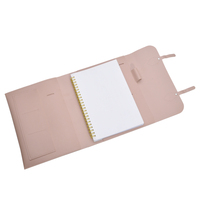 Double face Dossier PU A5 Voyage Document Dossier Papier Multicolore Fichier Bureau D'affaires Dossier