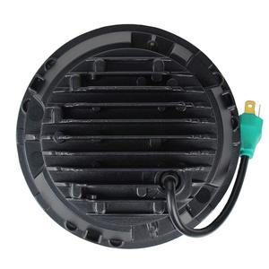 ไฟออฟโรด ไฟหน้า LED ขนาด 7 นิ้ว แสงสูง/ต่ำ เหมาะสำหรับรถ Wrangler, Jeep, มอเตอร์ไซค์, ฮาร์เลย์ อุปกรณ์ตกแต่งดัดแปลง - Product Image 4