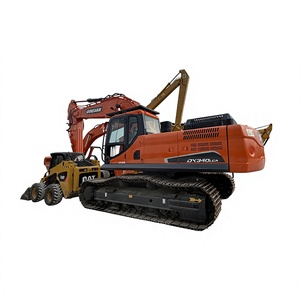 Excavadora de cadenas Doosan DX340LCA de 34 toneladas usada, con motor Cummins de servicio pesado y bomba hidráulica Kawasaki - Product Image 3