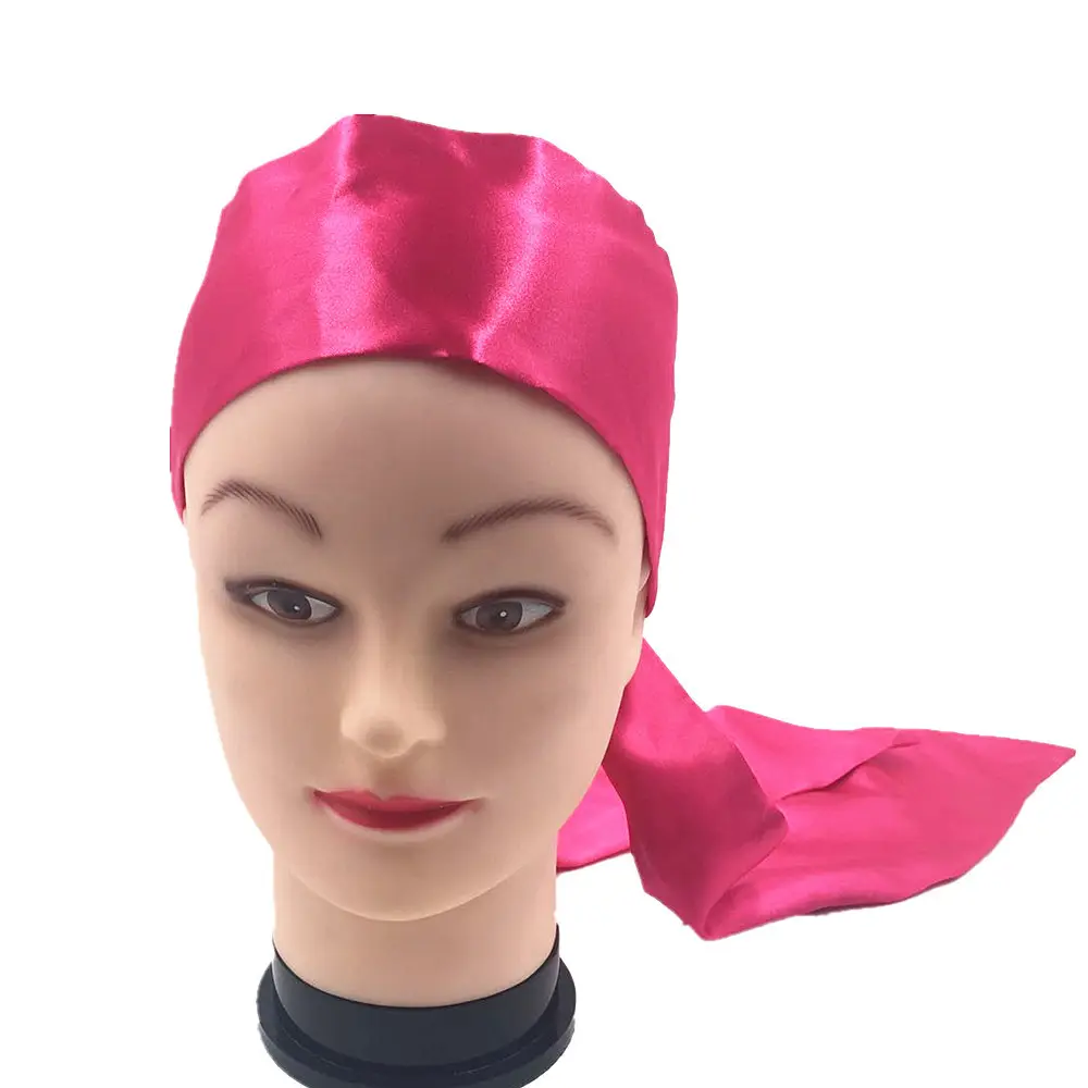 New Women Satin Edge Wrap Headband Hair Tie Band Available Hair Frontal Wraps Frontal Wig Scarf For Makeup Facial Sport Yoga