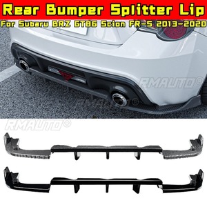 For Subaru BRZ GT86 Scion FR-S 2013-2020 Body Kit Rear Bumper Spoiler Rear Bumper Lip Rear Bumper <b>Splitter</b> Car Accessories - Product Image 1