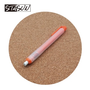 STASUN Văn Phòng Phẩm Bút Chì Hình Tẩy Nhựa Ống Báo Chí Cao Su Tẩy Có Thể Thu Vào Tẩy - Product Image 3