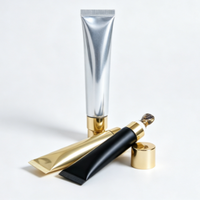 Gloss à lèvres liquide longue tenue de luxe à marque privée, applicateur en céramique, tube souple, haute pigmentation, végétalien, hydratant et repulpant