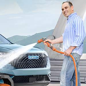 Pistola de agua de alta presión para lavado de autos Bluebird BB-2110A con ángulo ajustable para lavado automotriz - Product Image 1