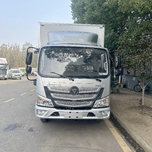 New Euro 3 Diesel Frozen Seafood Storage 5 Ton Refrigerator Meat Vegetable Fruit 4*2 Mini Refrigerated Truck Foton 4 Cylinders - Product Image 4