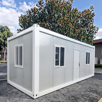 Maison modulaire préfabriquée isolée en conteneur démontable et ameublée, pour habitation, bureau, bâtiment, atelier, design moderne