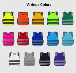 Chaleco Reflectante de Alta Visibilidad para Niños de 3 a 15 Años, Chaleco de Seguridad Infantil - Product Image 1