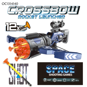 Arco de juguete eléctrico de largo alcance con ventosa, juego de ballesta de plástico para niños - Product Image 2