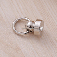 Kancing Kubah Kuningan Grosir Gaya Modern DIY Konektor Kerajinan Kulit untuk Tas & Casing Ponsel