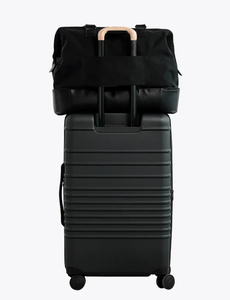 <span class=keywords><strong>Bolsa</strong></span> de lona plegable para deportes, para gimnasio, grande, de viaje, para pasar la noche, para fin de semana, de cuero, táctica, para <span class=keywords><strong>hombre</strong></span>, con compartimento para zapatos - Product Image 3