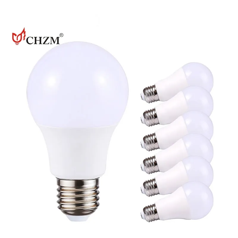 CHZME27LED電球ライト原料5W 7W 9W 12W 15W 18W 22WLED電球ホテルの寝室用