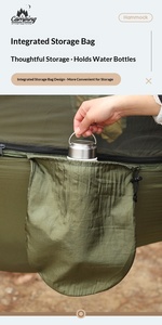 เปลญวนกันยุงแบบเปิดเร็วสำหรับกลางแจ้ง Sunny Day Outdoors  ทำจากไนลอน รับน้ำหนักได้ 250 กก. เหมาะสำหรับตั้งแคมป์พักผ่อน - Product Image 6