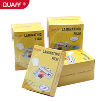 Film de plastification à chaud QUAFF de haute qualité, 250 microns, 125 microns, 80 microns, 100 feuilles pour plastifieuse