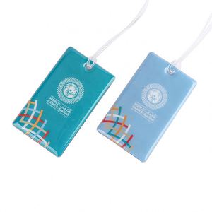 Étiquette de bagage en PVC souple personnalisée de haute qualité en vrac, en matière plastique, pour usage hôtelier et aérien - Product Image 5