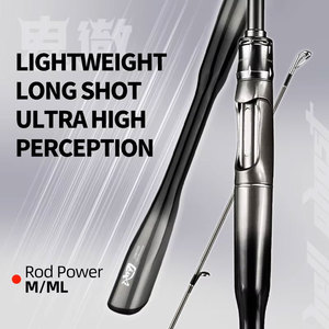CHILENT SK Lure <b>Fishing</b> Rod 2 Sections1.9/2.1/2.4m High Quality M/ML Lightweight Long Shot Spinning Baitcasting Reel Rods - Product Image 2
