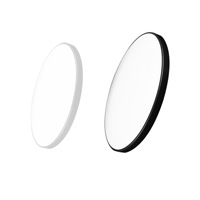 Plafonnier LED ultra-fin, triple protection, design moderne et minimaliste, tricolore, à intensité variable, montage en saillie pour chambres et escaliers