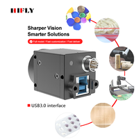 Détection d'intégrité de la puce AR0521 5MP USB3.0 Mono 1/2.5 "CMOS Rolling Shutter Caméra industrielle de vision industrielle
