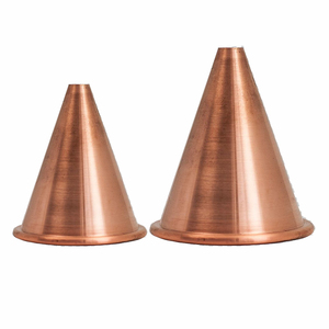 Nhà Máy Tùy Chỉnh Đồng Cones Nhà Sản Xuất Brass Kim Loại Brass Hollow Kim Loại <span class=keywords><strong>Cone</strong></span> Sâu Vẽ <span class=keywords><strong>Cone</strong></span> Đồng Bằng CNC Quay - Product Image 2