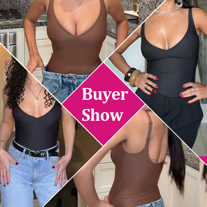 USA Warehouse Shipping Unlined Shaping Thong <strong>Shapewear</strong> <strong>Bodysuit</strong> Backless Snatched Waist Body Shaper <strong>for</strong> <strong>Women</strong> - Product Image 4