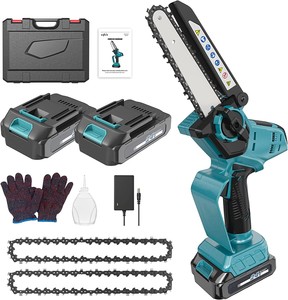 6 Inch Cordless Mini Chainsaw Lightweight Handheld <b>Saw</b> for Tree Trimming Wood Cutting Battery Powered OEM DIY Lightweight Design - Product Image 1