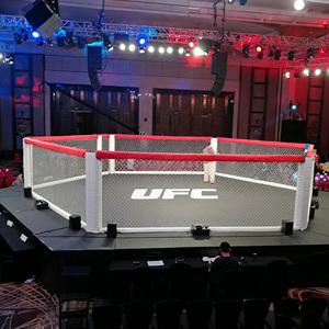 Cage de boxe octogonale MMA Fist F6208, tailles 13 pieds et 30 pieds, construction durable antidérapante, UFC - Product Image 6