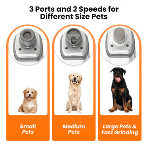 חדש סגנון USB טעינה שקטה לחיות מחמד חתול כפות נייל טיפוח גוזם כלי נייל קוצץ חשמלי כלב נייל מטחנות - Product Image 4