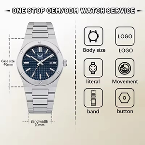 Correa de Silicona Original, Esfera Azul a Cuadros con Fecha, Reloj de Lujo Luminoso de Moda para Hombre, Nuevo 2024, Marca Privada - Product Image 4