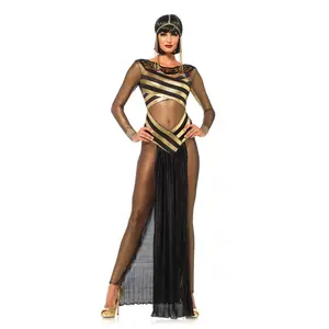 Wholesale Large Size Halloween Cosplay Costume Cleopatra Arab Princess Cosplay Indian Costume For Halloween Party