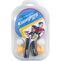 Nouveau design ensembles de tennis de table raquettes de tennis de table personnalisées deux raquettes de ping-pong raquette de ping-pong