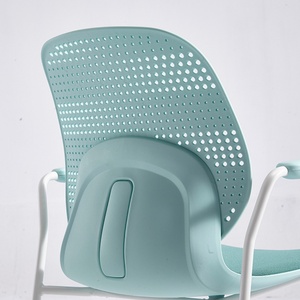 School Furniture Classroom Modern Wholesale PP Plastic <b>Chair</b> Customized Colors Office Visitor Training <b>Chairs</b> With Writing <b>Pad</b> - Product Image 6