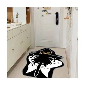 Creative Halloween Personalized Pattern Door Mat Amazing Customized Shape Rugs For Home Decor Ghost Animal Design Mat