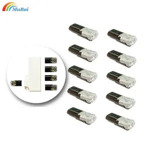 Heat Resistant Clasp Connection Design 2 Pin 2 Way Universal Compact Wire Terminals Cable Quick Splice Wire Wiring Connector