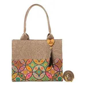 Bolsos Tote de Mujer Fana Dahina Antimony Elegante Bolsa de Yute al Por Mayor - Product Image 1