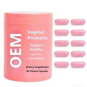 Özel etiket özel pH dengesi koku kontrolü Uros vajinal probiyotik vitamatik prebiyotik kapsüller ile kızılcık d-mannoz UROS - Product Image 1