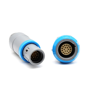 Medische Kabel Met Zelfsluitende 12 Pins Push-Pull Power <span class=keywords><strong>Connector</strong></span> Terminal Type 4P 6P 10P 30P Pin Toepassing Voor Pcb-Aansluiting