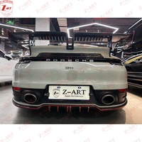 Z-ART 992 Trockenes Kohlefaser-Karosseriekit für Porsche 992 Prepreg Kohlefaser-Aerokit für 992.1 911 2019+ Lippen-Spoiler-Kit