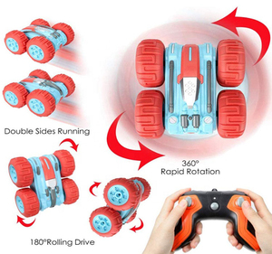 prórroga doble lado 4WD RC Coche juguete de control remoto de coche vehículo anfibio en el agua y la tierra - Product Image 2