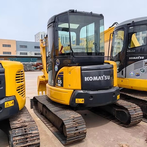 Mini pelles Komatsu d'occasion de 5,5 tonnes, industrielles, Pelles sur chenilles Pc55 à vendre, changchai breaker kyb laidong CE - Product Image 1