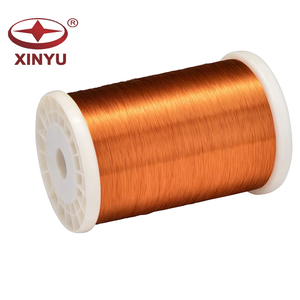 Proveedor de alambre de superbobinado en China Suministro de alambres de imán de alambre de Aluminio revestido de cobre esmaltado 180C para el mercado de Tailandia - Product Image 1